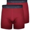 2-Pack-Bordeaux - Onderbroeken - Rood