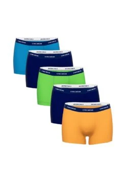 5Er Pack- Slip - Orange Blau Grün
