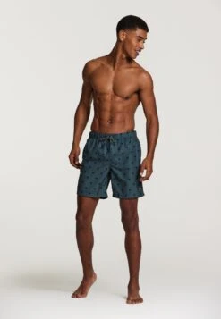 Shiwi Scratched Palm - Zwemshorts - Smokey Green -Jack and Jones Verkoopwinkel 2f3b91ff388c44b3a83754a3bb880f2d
