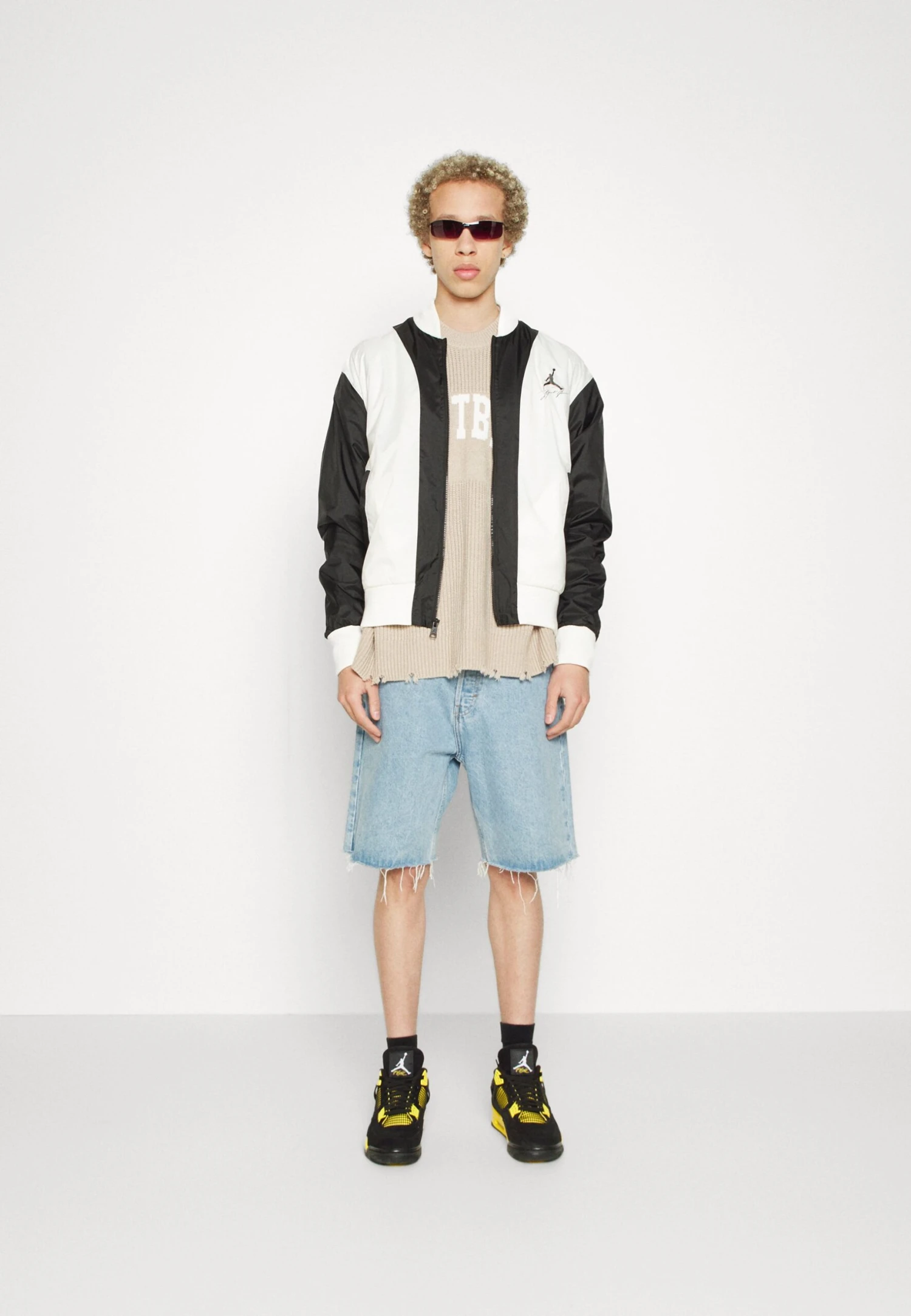 Jordan Bomberjacks - Sail/Black 7 Jordan Bomberjacks - Sail/Black - Afbeelding 5