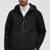 Selected Homme Gefütterte - Regenjas - Black