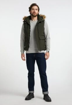 ICEBOUND Inachus - Bodywarmer - Oliv -Jack and Jones Verkoopwinkel 3023e6695bfe4e07aa8b9ba3698ffd8d