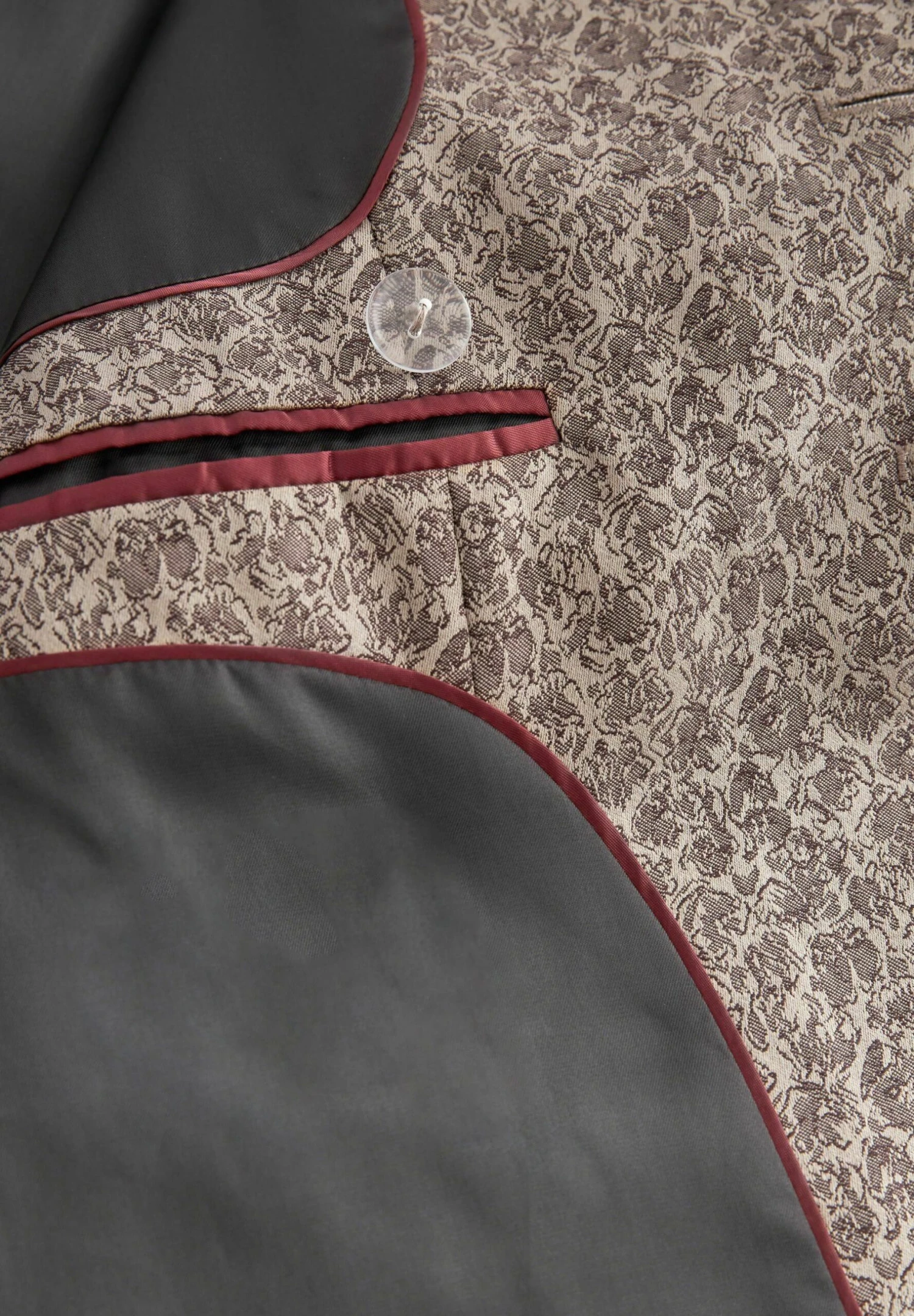 Next Halflange Jas - Gold 10 Next Halflange Jas - Gold - Afbeelding 8