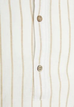 JACK&JONES Premium Jprblasummer Half Placket L/S Sn - Overhemd - Sand/Slim Fit -Jack and Jones Verkoopwinkel 30a03263321246b09117eebad19285a3