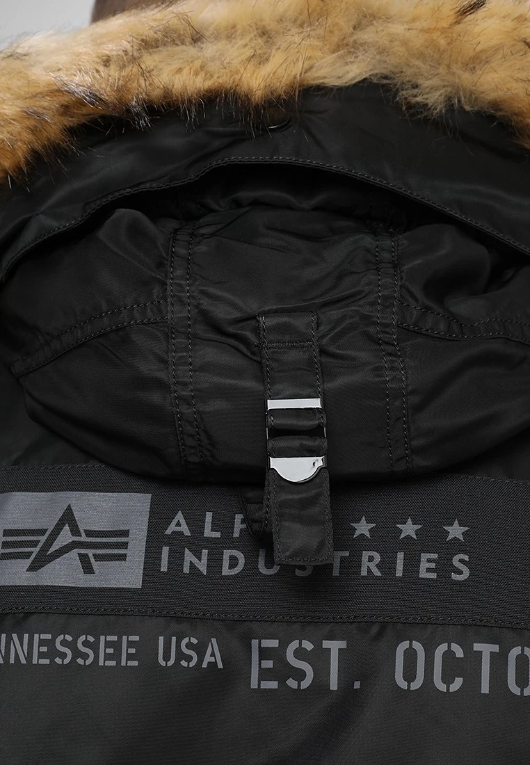 Alpha Industries Airborne - Winterjas - Black 10 Alpha Industries Airborne - Winterjas - Black - Afbeelding 8