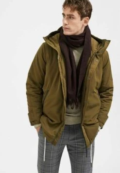 Selected Homme Winterjas - Dark Olive