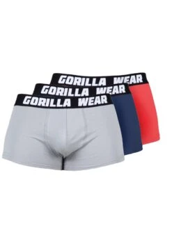 Gorilla Wear 3 Pack - Onderbroeken - Grey -Jack and Jones Verkoopwinkel 31c3200943424eaeafe13a85275a3e9b