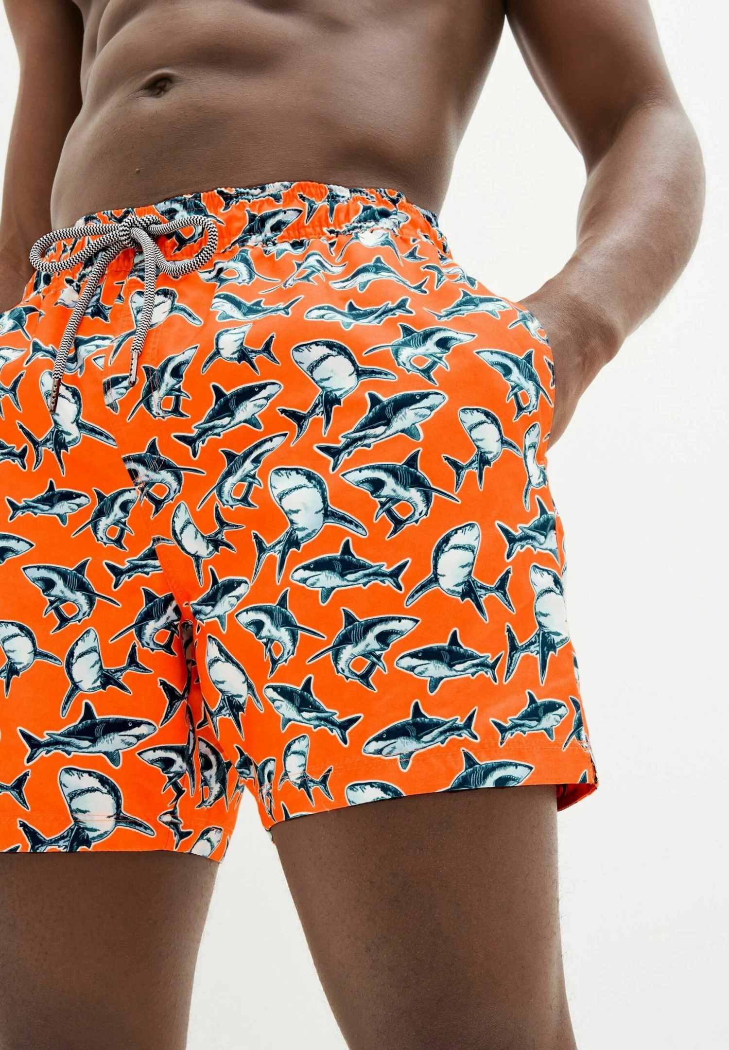 Next Printed Standard - Zwemshorts - Orange Shark Print 6 Next Printed Standard - Zwemshorts - Orange Shark Print - Afbeelding 4