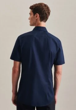 Seidensticker Shaped Fit - Overhemd - Dark Blue -Jack and Jones Verkoopwinkel 333be4e463e641d89c66bf8648bc2a0d