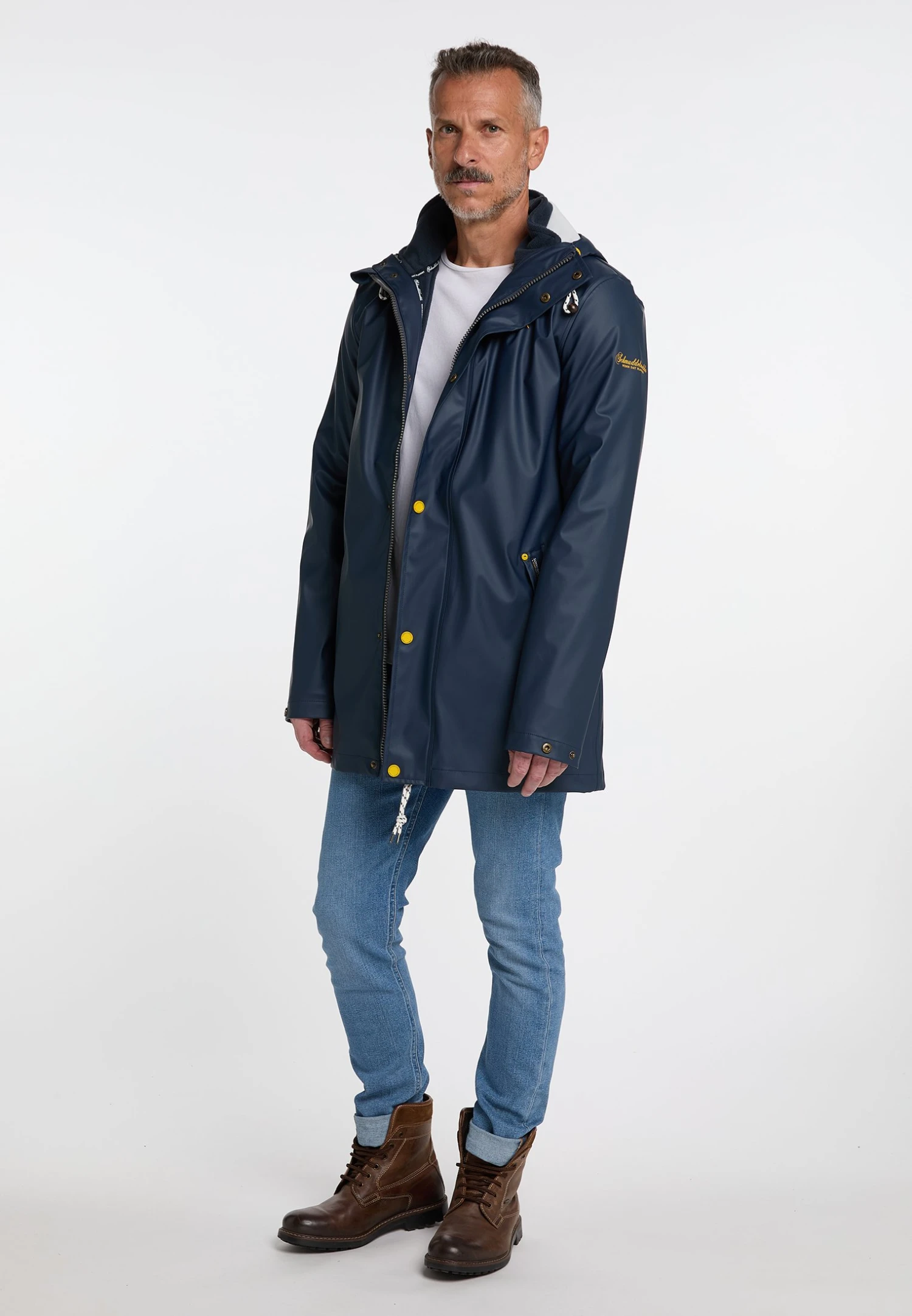 Schmuddelwedda Acalmar - Parka - Marine 4 Schmuddelwedda Acalmar - Parka - Marine - Afbeelding 2