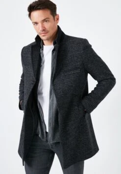 Slim Fit - Mantel - Anthracite Plaid -Jack and Jones Verkoopwinkel 357bc62f38be4846873e473bd0751c6e