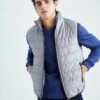 DeFacto Slim Fit - Bodywarmer - Grey -Jack and Jones Verkoopwinkel 367b72e446ed41e1b7d2e8f3c077ecea