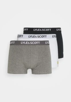 Lyle & Scott Barclay 3 Pack - Onderbroeken - Black/Grey Marl/Bright White -Jack and Jones Verkoopwinkel 37466ab22a2c44519cad0a04ad304f75