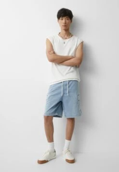 PULL & BEAR Soft-Bermuda - Jeansshort - Blue Denim -Jack and Jones Verkoopwinkel 3747a52b7fb54ea8a7ed2f5dfa104c22