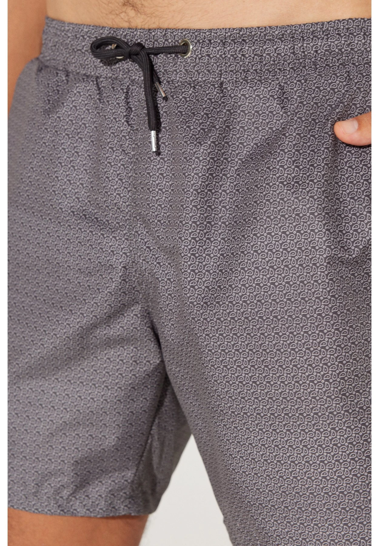 Standard Fit - Zwemshorts - Grey 5 Standard Fit - Zwemshorts - Grey - Afbeelding 3