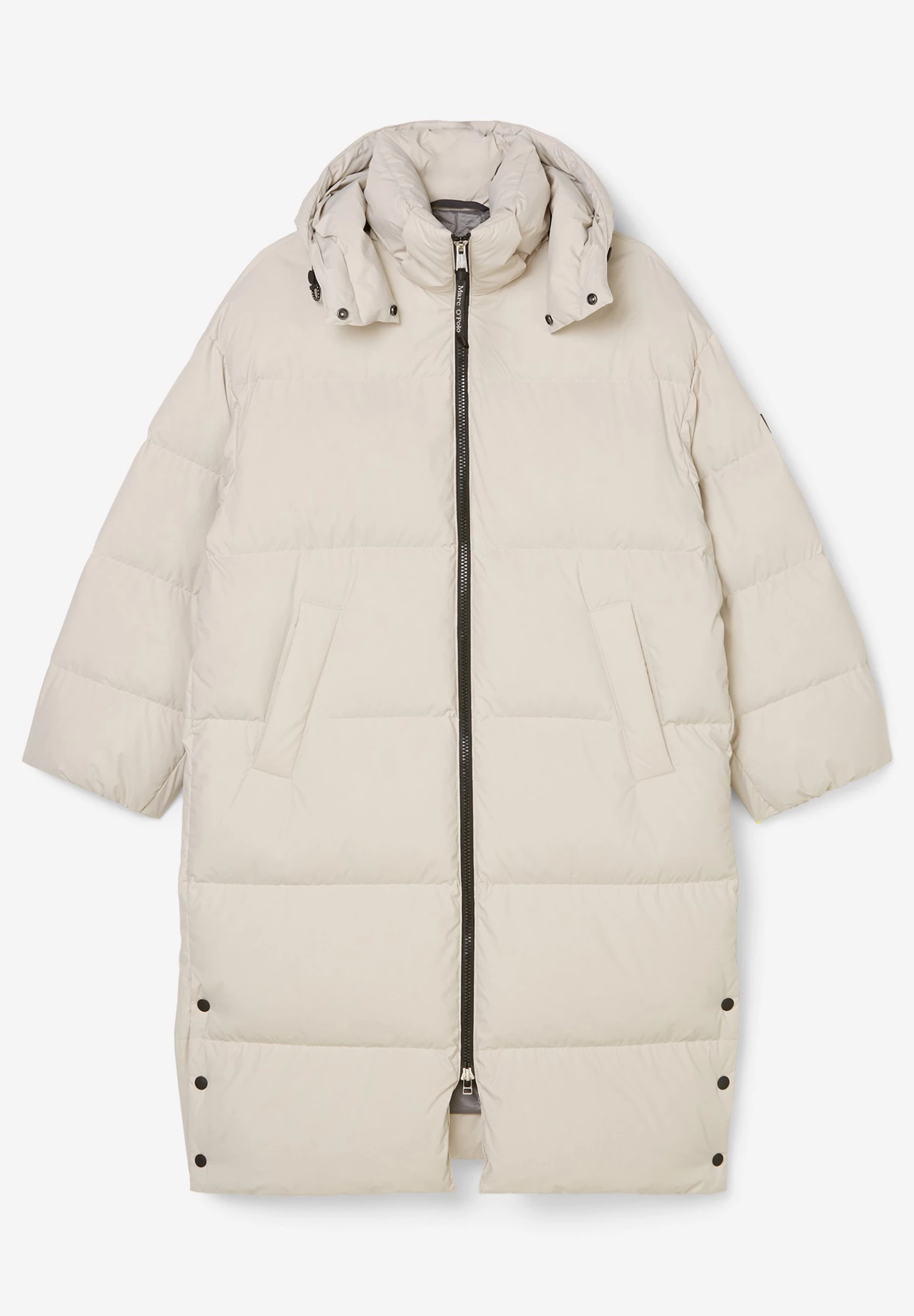 Marc O'Polo Jacket Puffer Long Hood Side Vents - Donsjas - Natural 8 Marc O'Polo Jacket Puffer Long Hood Side Vents - Donsjas - Natural - Afbeelding 6