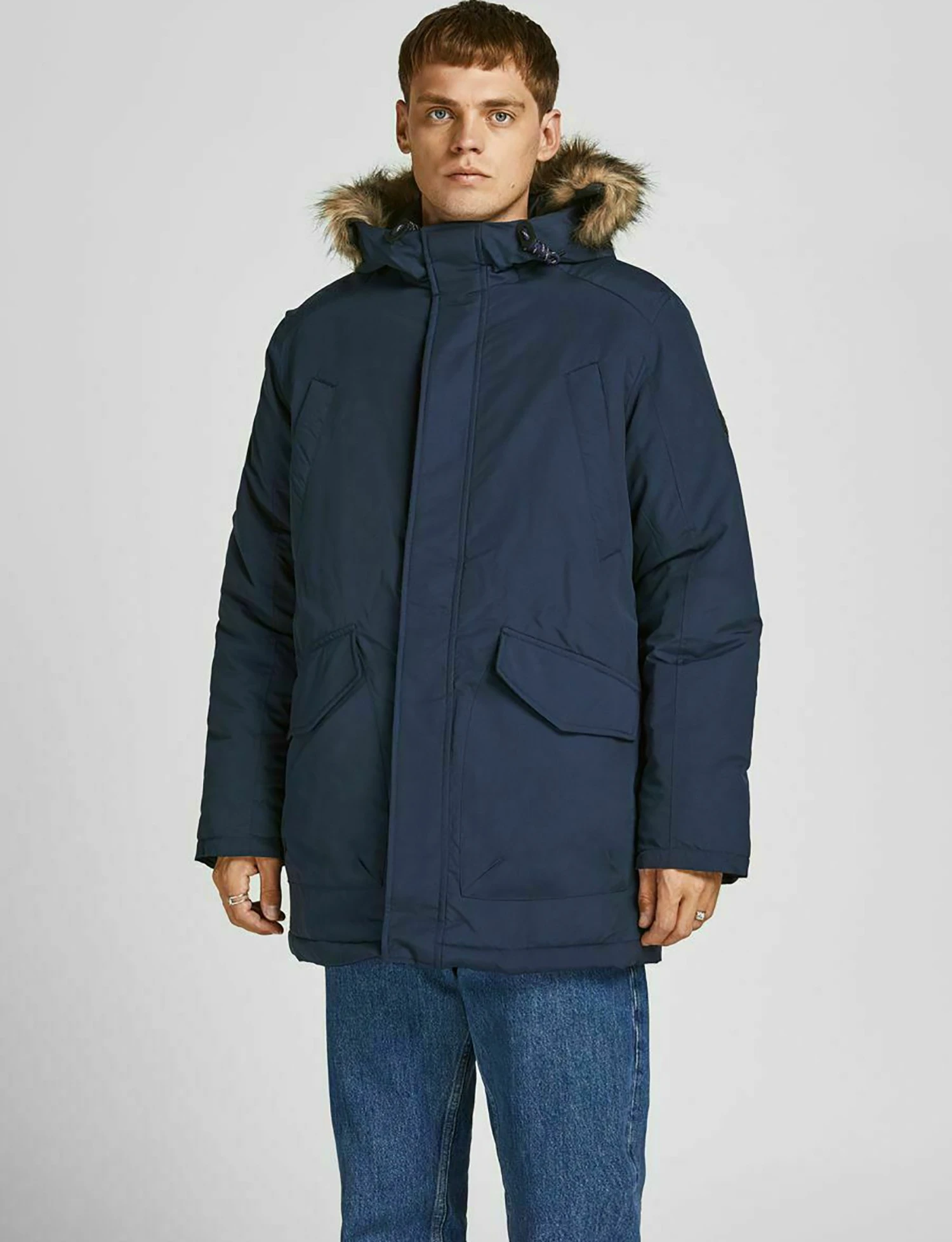 Jack & Jones Jwhgreat - Parka - Navy Blazer 3 Jack & Jones Jwhgreat - Parka - Navy Blazer