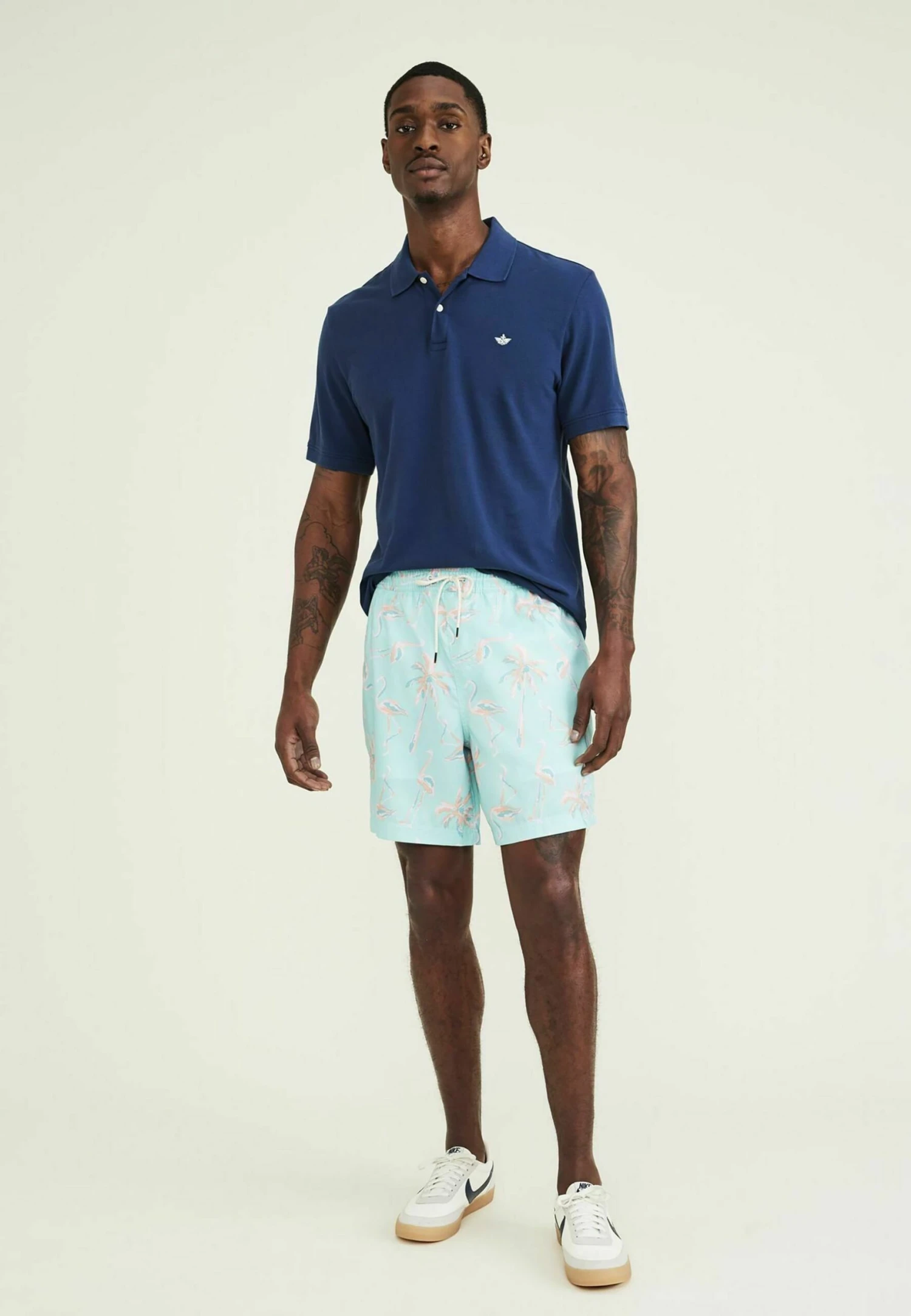 Dockers Zwemshorts - Harbor Multi Mingos TurquoiseBlue 4 Dockers Zwemshorts - Harbor Multi Mingos TurquoiseBlue - Afbeelding 2