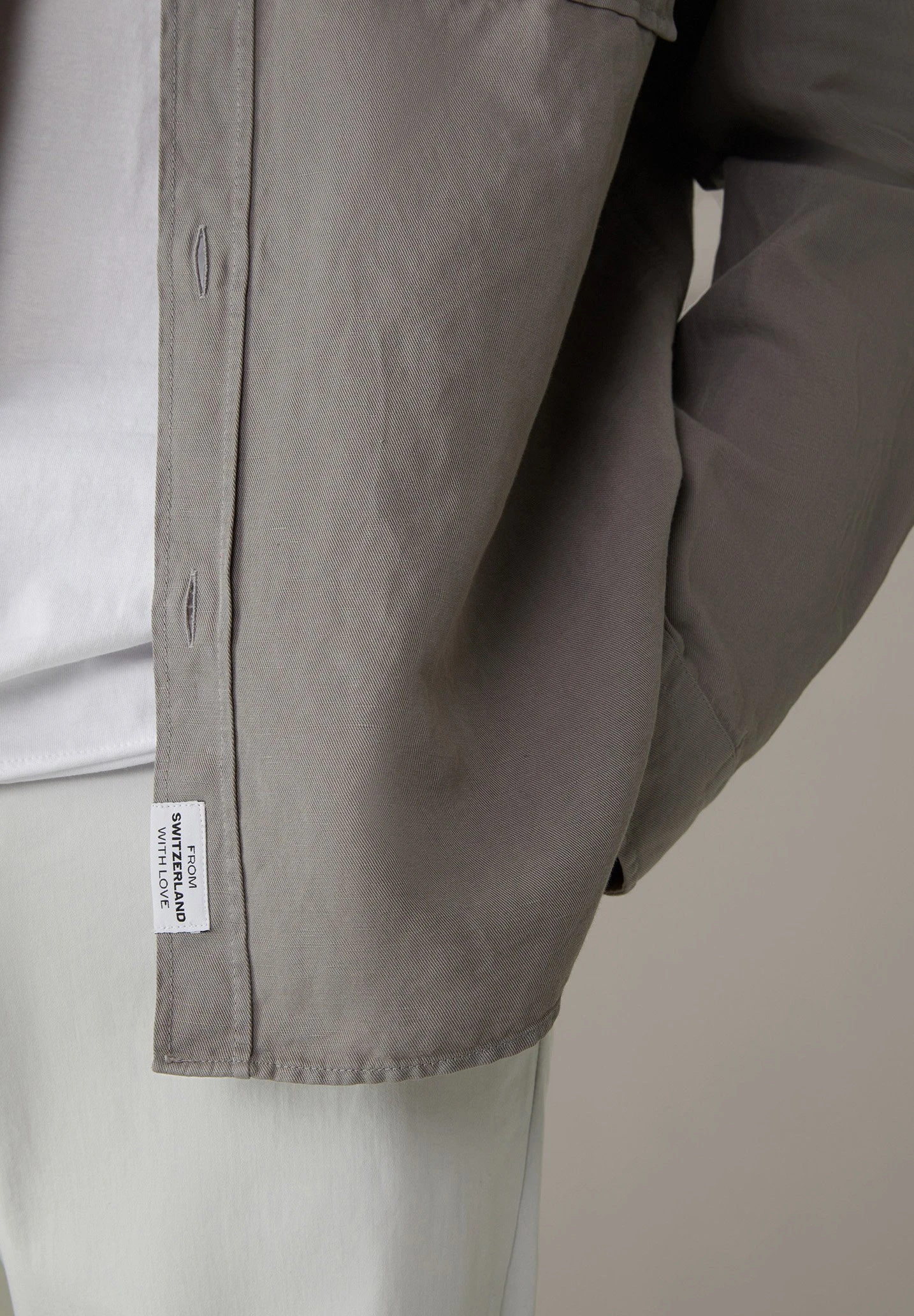 Strellson Norman - Overhemd - Hellgrau 8 Strellson Norman - Overhemd - Hellgrau - Afbeelding 6