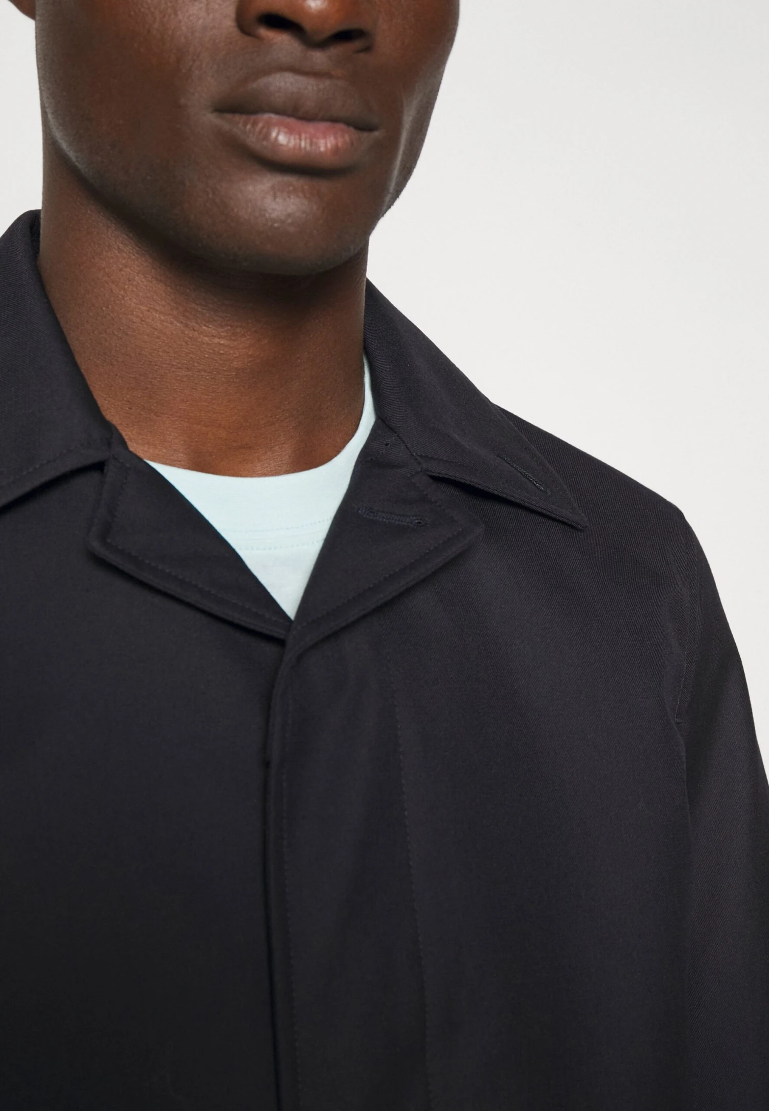 Sandro Trenchcoat - Marine 9 Sandro Trenchcoat - Marine - Afbeelding 7