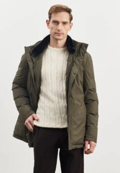 Standard Fit Plain - Winterjas - Khaki -Jack and Jones Verkoopwinkel 39349f596fac4b1f9f7f99eae0f016da