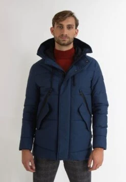 Puffer - Winterjas - Blau Meliert -Jack and Jones Verkoopwinkel 39430e0d0d6b437690e79ccfc865dd38