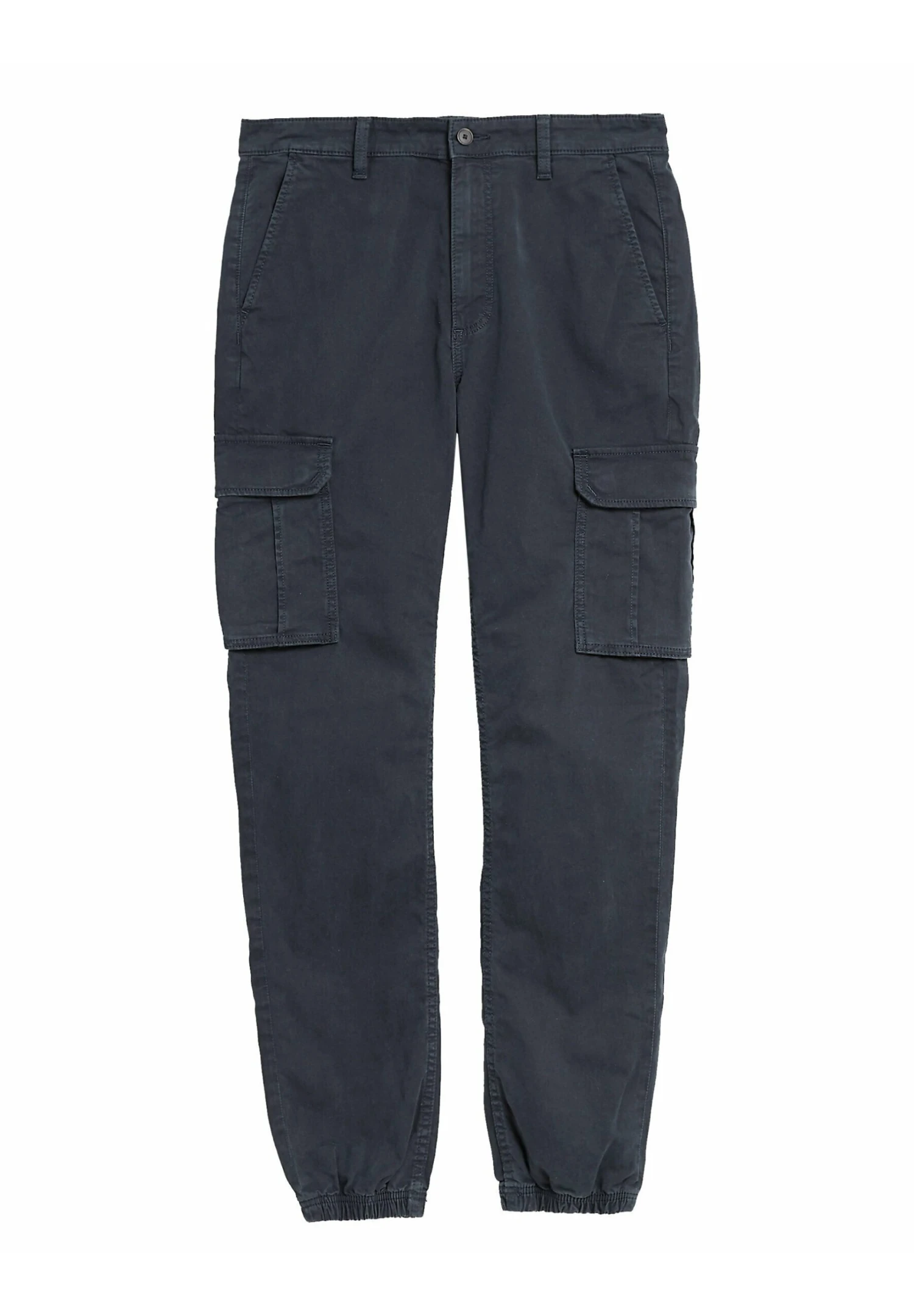Marks & Spencer Slim Fit Cuffed Cargo - Broek - Dark Navy 6 Marks & Spencer Slim Fit Cuffed Cargo - Broek - Dark Navy - Afbeelding 4