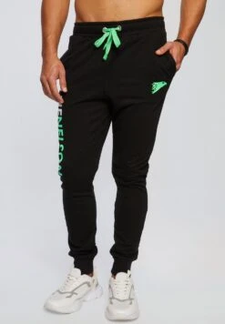 Gym - Trainingsbroek - Schwarz Grün