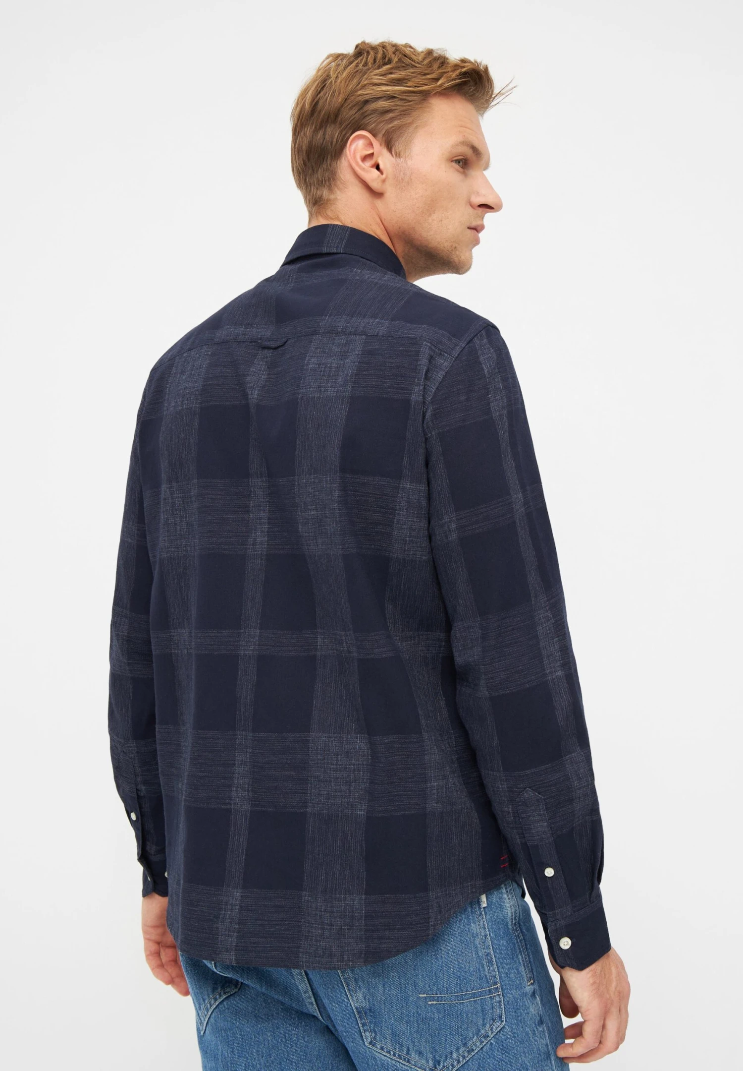Orlando - Overhemd - Sr Navy 5 Orlando - Overhemd - Sr Navy - Afbeelding 3