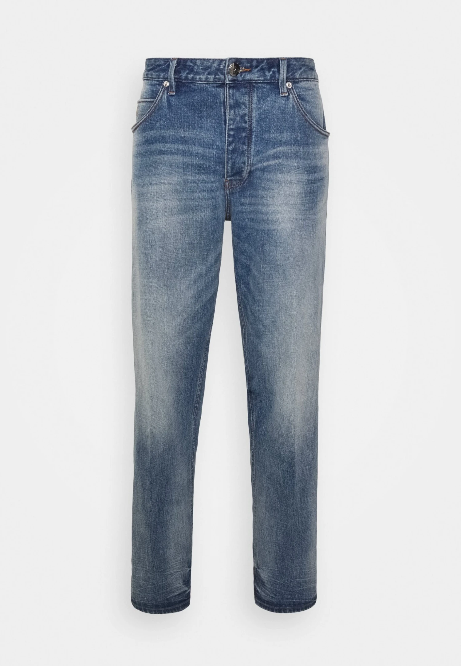 Emporio Armani Pockets Pant - Straight Leg Jeans - Denim Blu 9 Emporio Armani Pockets Pant - Straight Leg Jeans - Denim Blu - Afbeelding 7