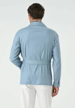 Trenchcoat - Blue -Jack and Jones Verkoopwinkel 3a25e01e804b4a3ca6af6b0fddcf79aa