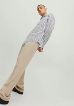 Jack & Jones Jorbill Oversize Unisex - Overhemd - Bright White Stripe -Jack and Jones Verkoopwinkel 3a4e42f3c529456dbc0463d470d899d9