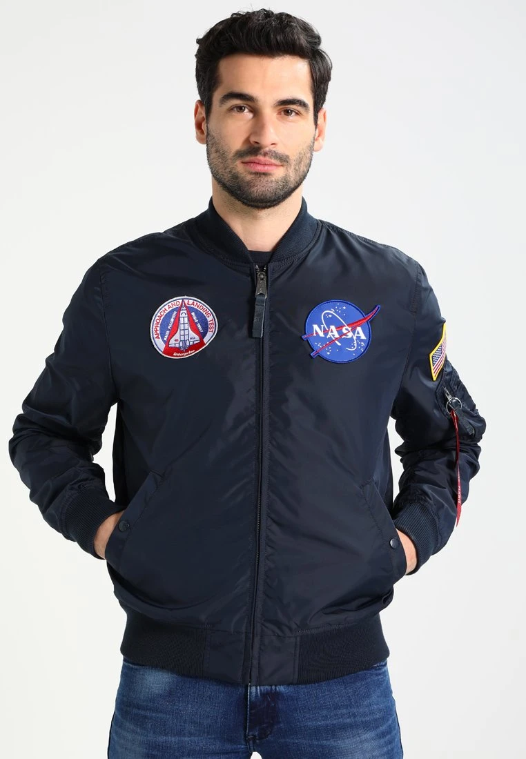 Alpha Industries Nasa Reversible Ii - Bomberjacks - Blue 6 Alpha Industries Nasa Reversible Ii - Bomberjacks - Blue - Afbeelding 4