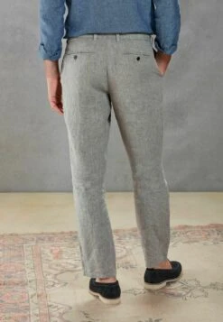 Next Signature Leomaster Italian Delave DrawstringReg - Broek - Grey -Jack and Jones Verkoopwinkel 3a7e9804dcde40c78034a6e46a401932