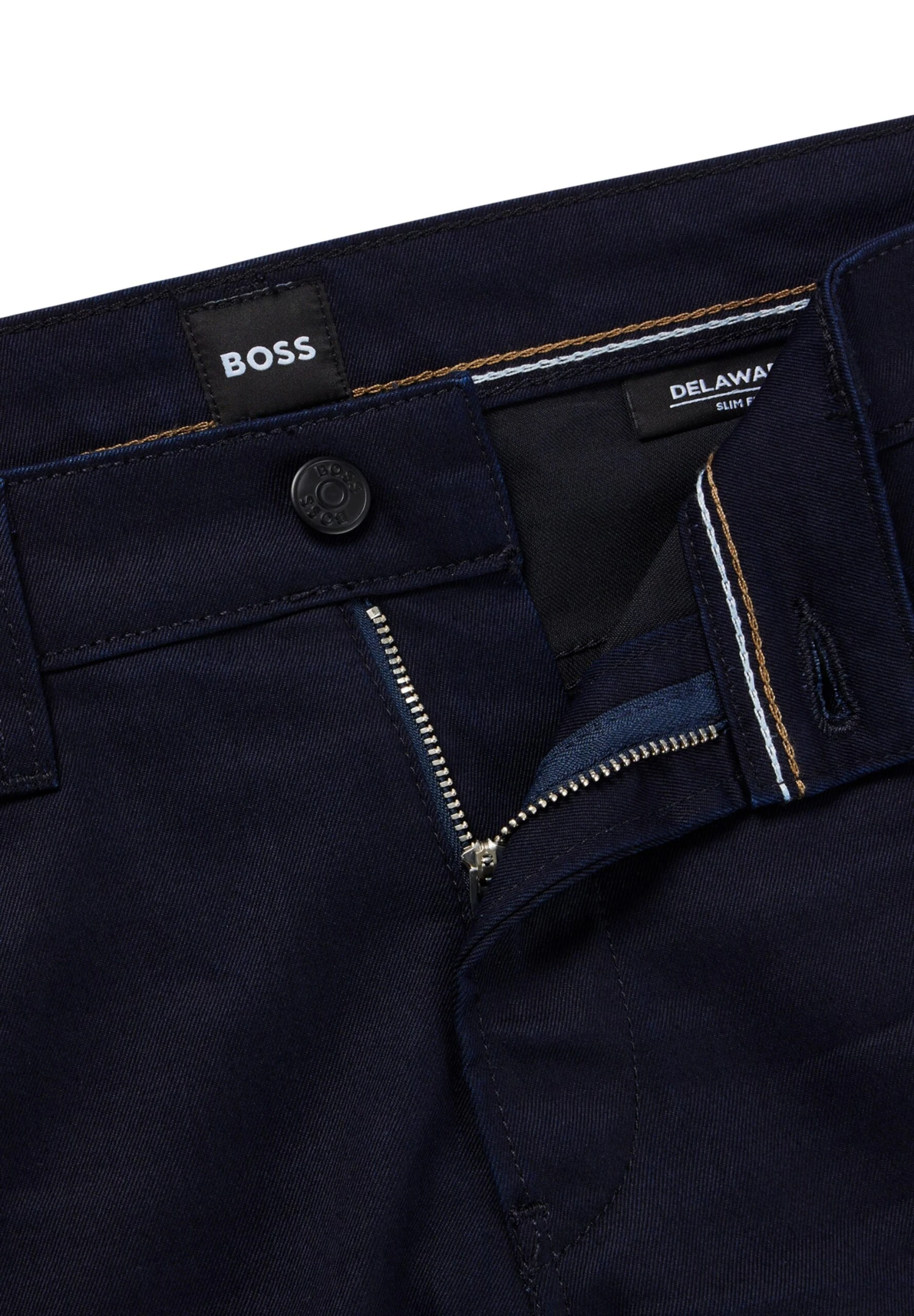 Boss Delaware - Slim Fit Jeans - Dark Blue 8 Boss Delaware - Slim Fit Jeans - Dark Blue - Afbeelding 6