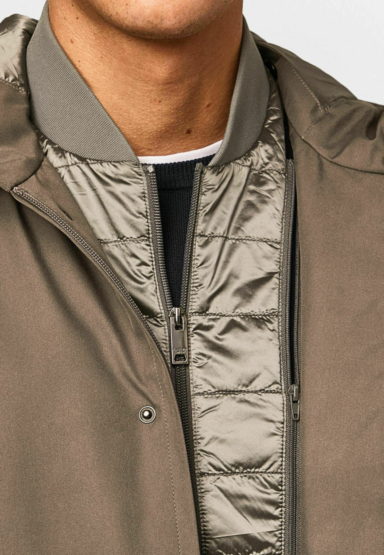 Hackett London Parka - Grey 8 Hackett London Parka - Grey - Afbeelding 6