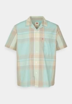 Levi's® Plus Big Sunset Camp Shirt - Overhemd - Martin Plaid Pastel Turquoise -Jack and Jones Verkoopwinkel 3b52570b2e6542b1ac31f7d30a6aca70