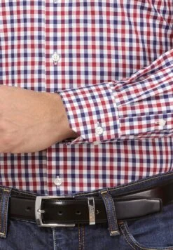 Tailliert Bügelfrei - Overhemd - Dunkelblau Weinrot 11 Tailliert Bügelfrei - Overhemd - Dunkelblau Weinrot -Jack and Jones Verkoopwinkel 3b9787ecd7404013a913a7ada49e8d17