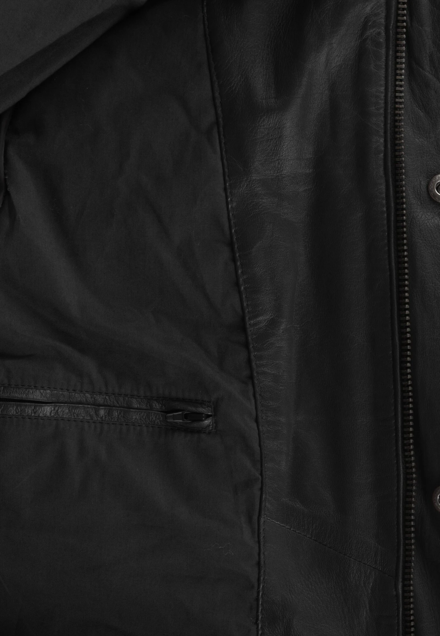 Solid Sdcamash - Leren Jas - Black 7 Solid Sdcamash - Leren Jas - Black - Afbeelding 5