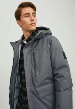 Jack & Jones Gefütterte - Parka - Asphalt -Jack and Jones Verkoopwinkel 3c01213e89e345a683d8b2c040805595