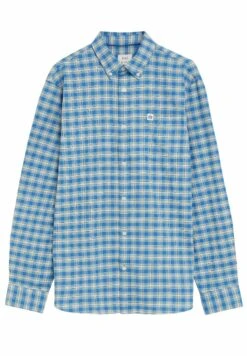 Marks & Spencer Gingham Check- Overhemd - Blue Mix -Jack and Jones Verkoopwinkel 3c2685fa0e954eefb07a7c72dc58a6ba