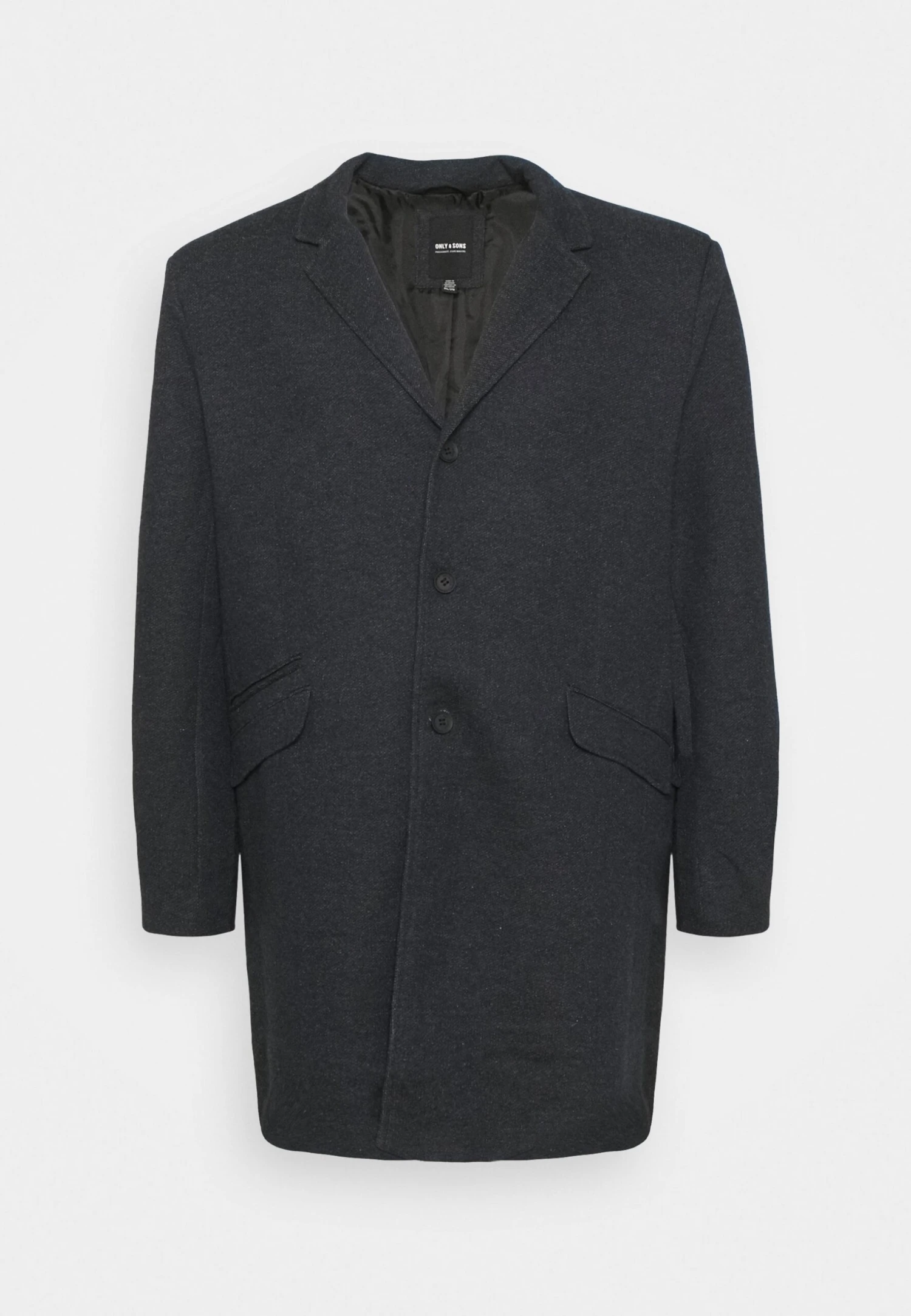 Only & Sons Onsjulian King Coat- Halflange Jas - Melange 7 Only & Sons Onsjulian King Coat- Halflange Jas - Melange - Afbeelding 5