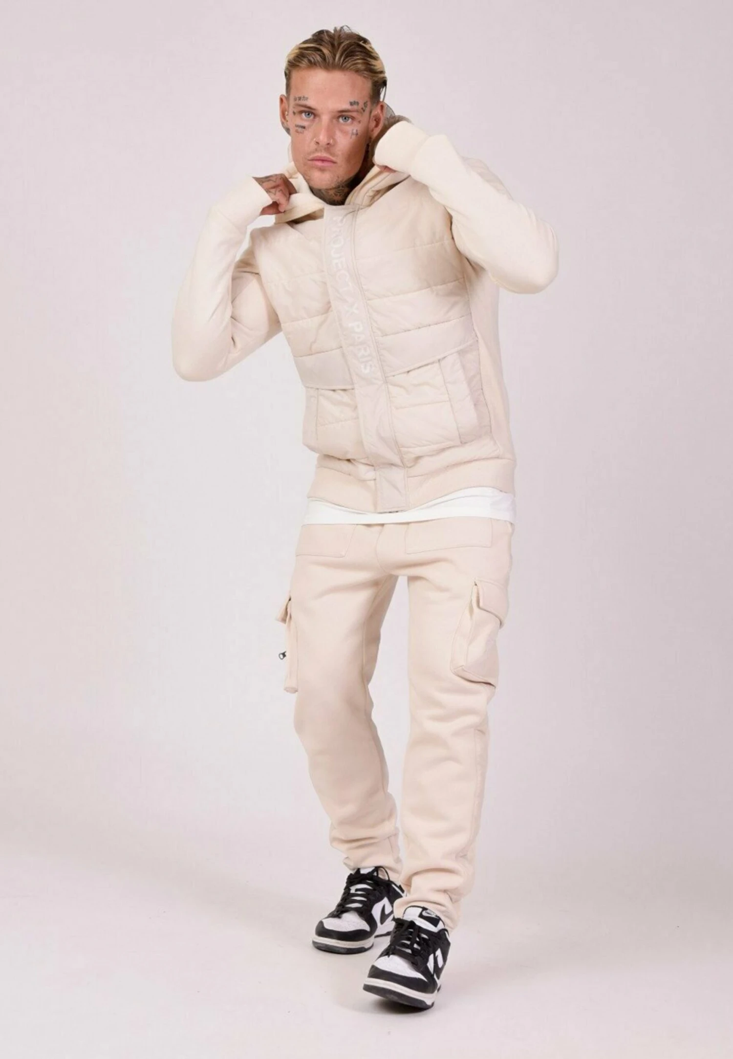 Molleton Ample - Cargobroek - Ivoire 7 Molleton Ample - Cargobroek - Ivoire - Afbeelding 5