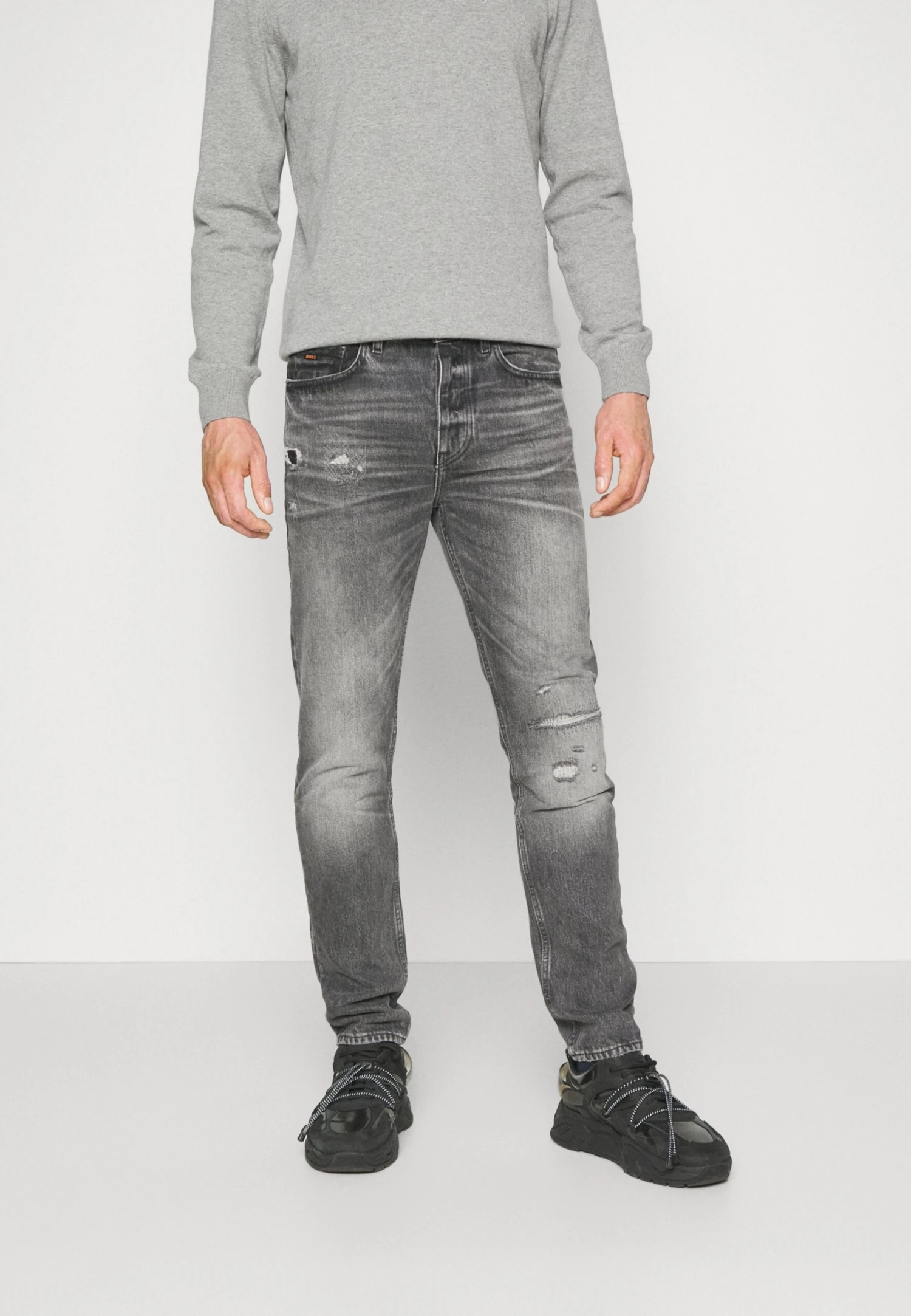Boss Taber - Slim Fit Jeans - Dark Grey 3 Boss Taber - Slim Fit Jeans - Dark Grey