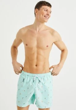 WE FASHION Met Dessin - Zwemslips - Blue