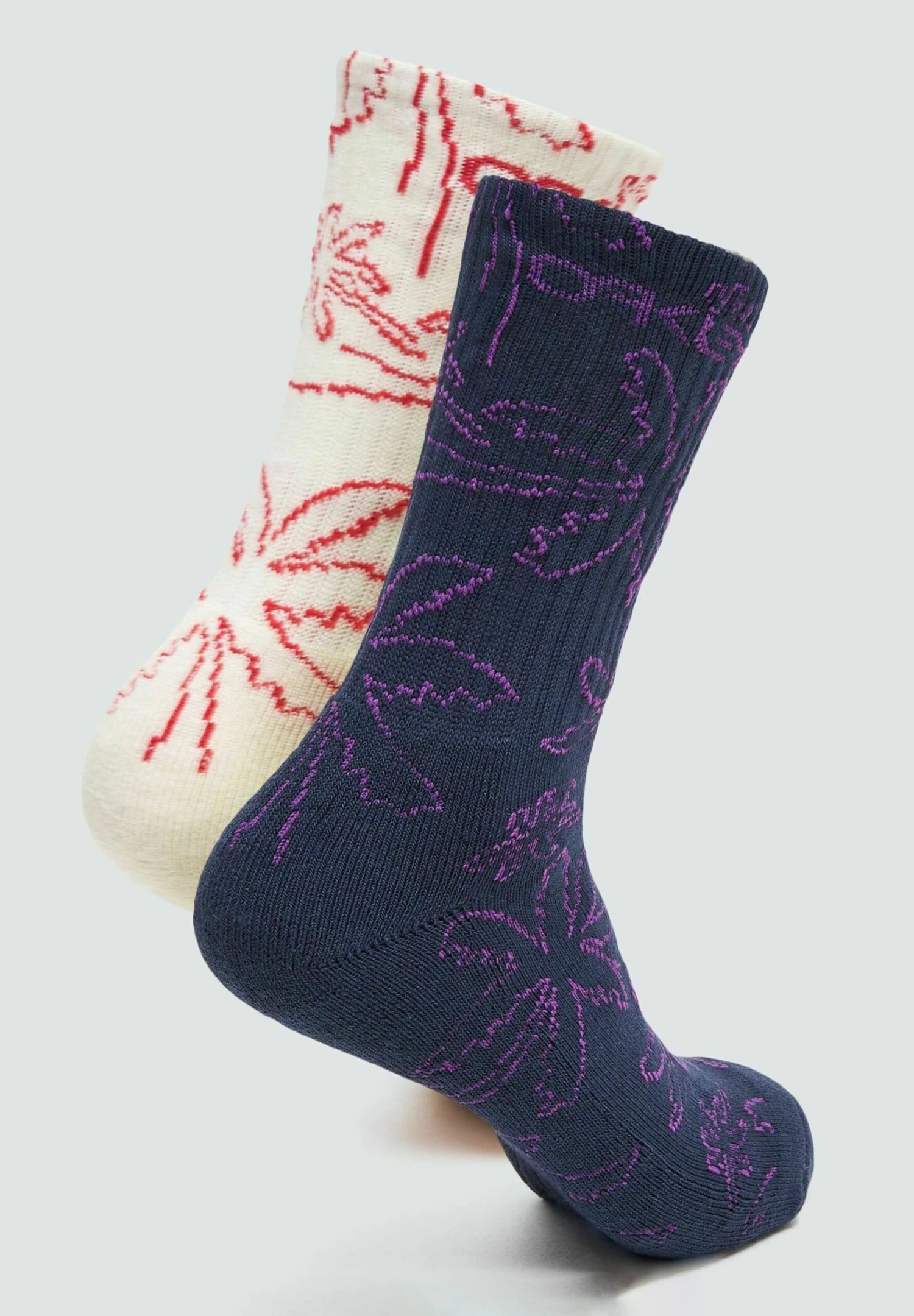 Oakley Deco Palms B1B - Sokken - Three Lines Palms Arctic 5 Oakley Deco Palms B1B - Sokken - Three Lines Palms Arctic - Afbeelding 3