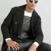 Long Coat - Mantel - Black -Jack and Jones Verkoopwinkel 3d4780c64aed4860bb9e70fa7e7676dd