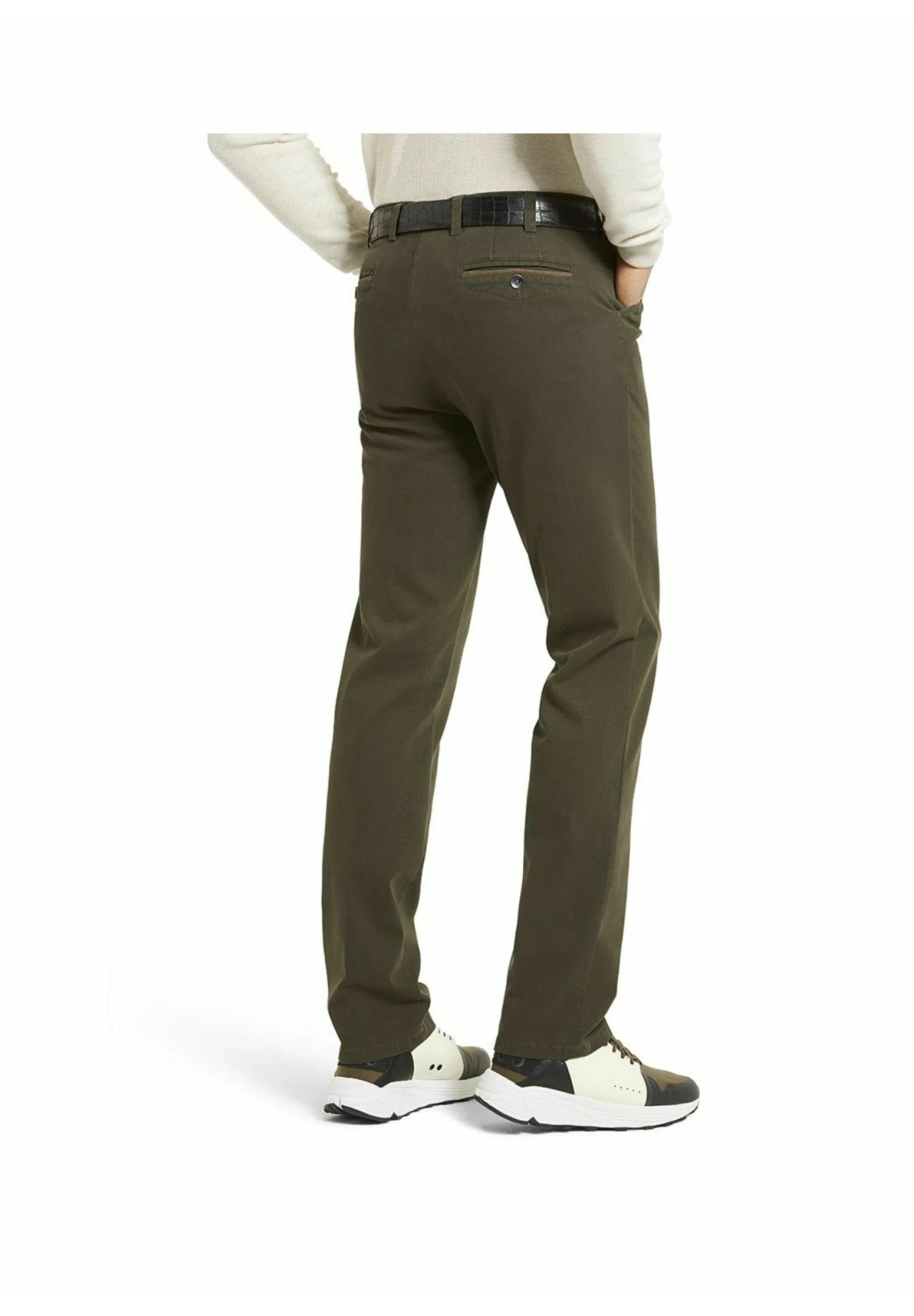 Meyer Chino - Dunkelgrã¼N 4 Meyer Chino - Dunkelgrã¼N - Afbeelding 2