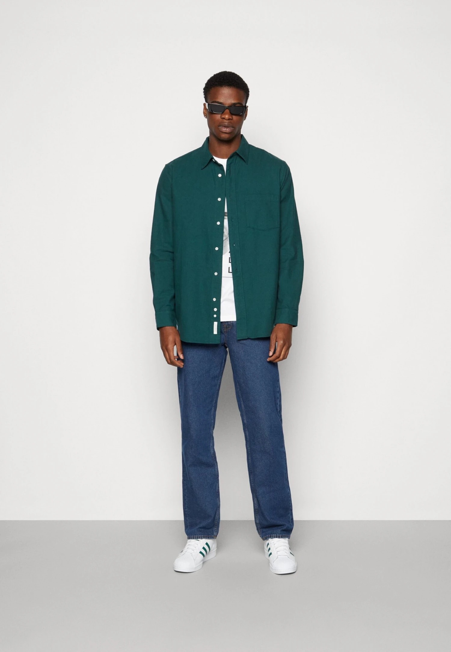 ARKET Overhemd - Green Dark 4 ARKET Overhemd - Green Dark - Afbeelding 2