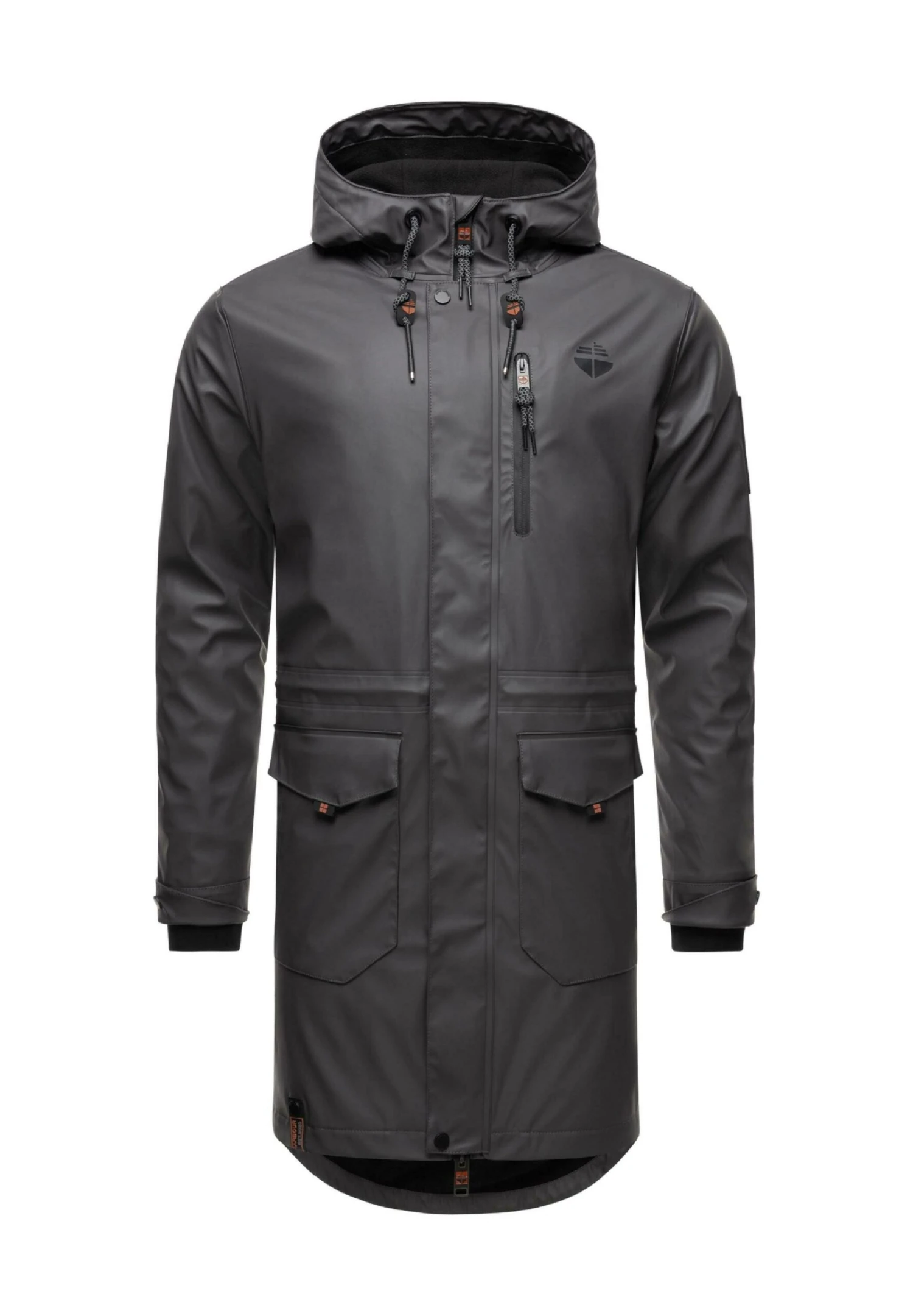 Verdaan - Regenjas - Dark Grey 3 Verdaan - Regenjas - Dark Grey